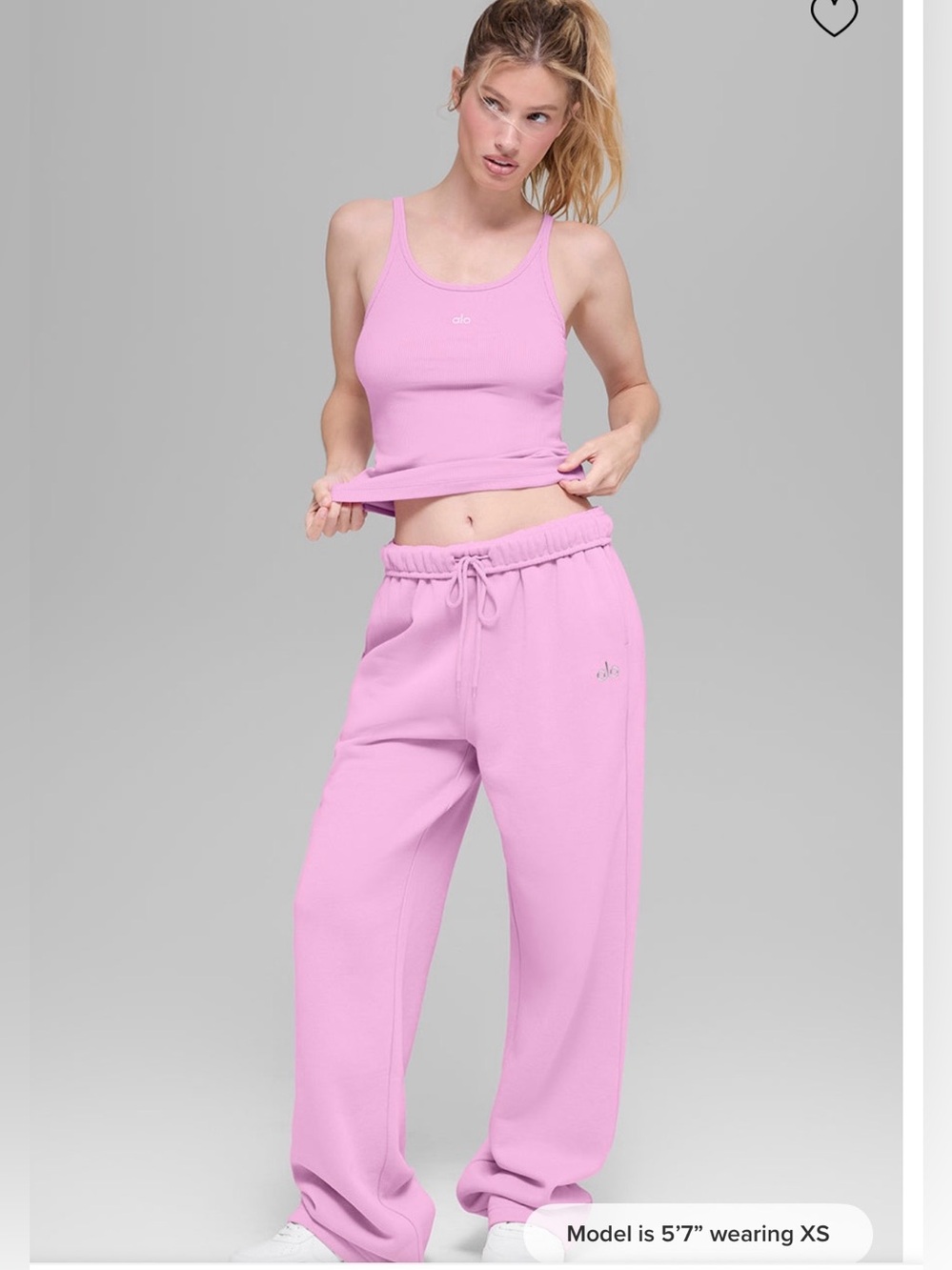 Alo yoga accolade straight leg sweatpants Size xs - Picture 3 of 3